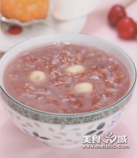 莲子红米粥