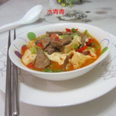 猪肝烧豆腐的做法 猪肝烧豆腐的做法