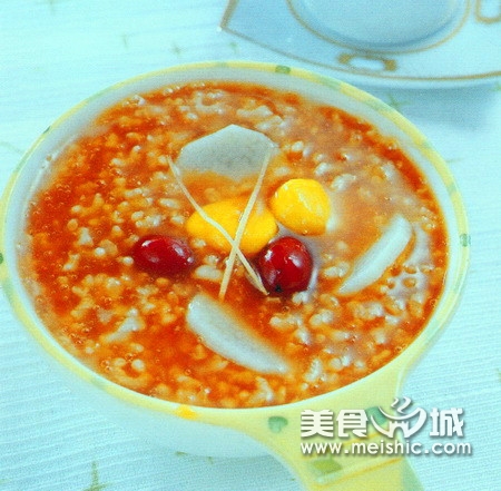 栗子药枣粥