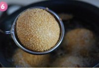 鸳鸯麻团怎么做？鸳鸯麻团的10步做法