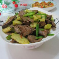 黄瓜炒猪肝的做法 黄瓜炒猪肝的做法