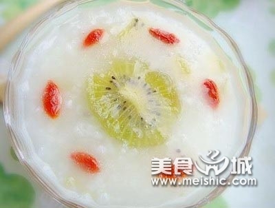 弥猴桃粥的做法