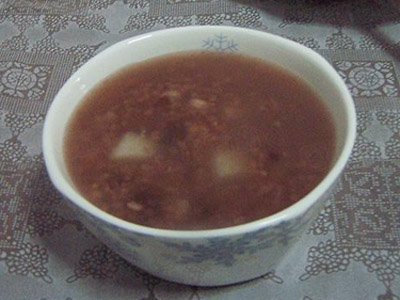 红豆糯米粥