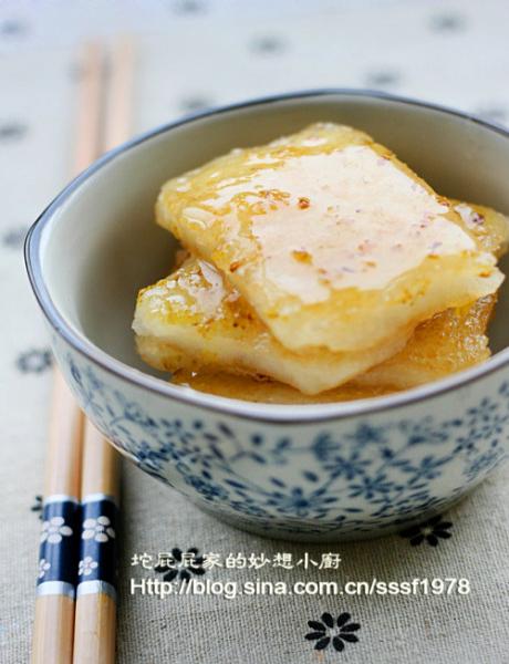 桂花糖糍粑的家常做法