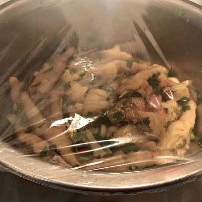 夏日清新餐前小菜，柠檬百香果鸡爪