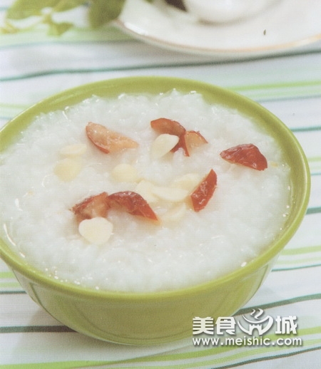 红枣杏仁粥