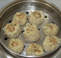 笋干烧卖的制作教程