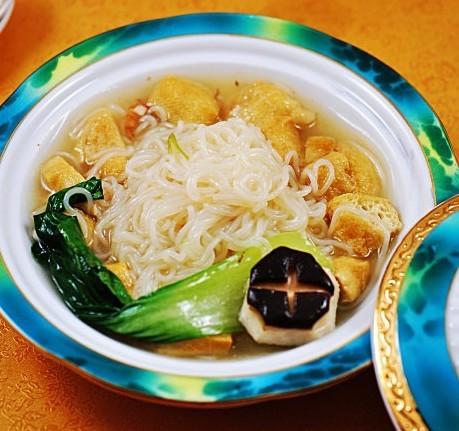 海鲜汁米粉豆泡丁菜羹