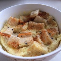减脂增肌零食---全麦吐司牛奶布丁