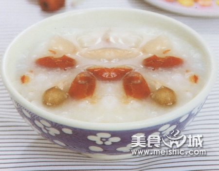 山药菇枣粥