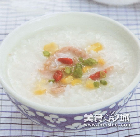猪肉玉米粥