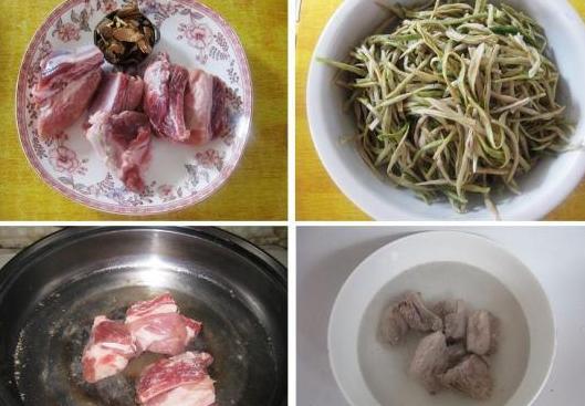 干豆角炖排骨