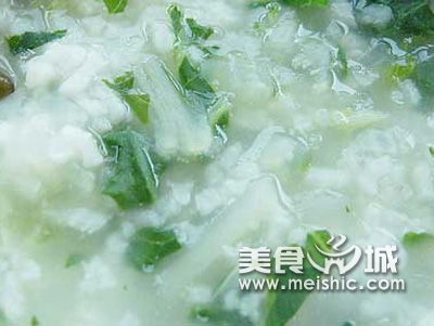 枸杞艾草粥