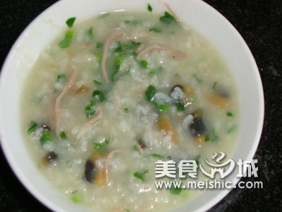 皮蛋瘦肉粥怎么做