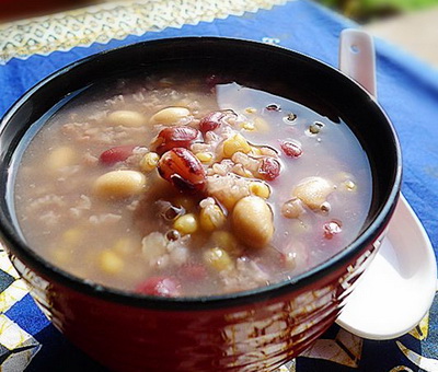 双豆小麦粥