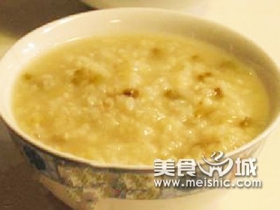 绿豆竹叶粥的做法