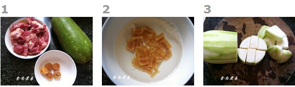 瑶柱排骨节瓜汤