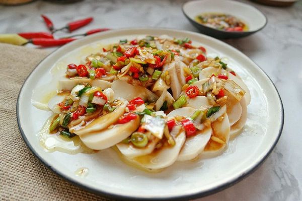 葱油淋杏鲍菇的做法 葱油淋杏鲍菇的做法