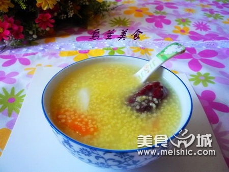 小米山药大枣粥