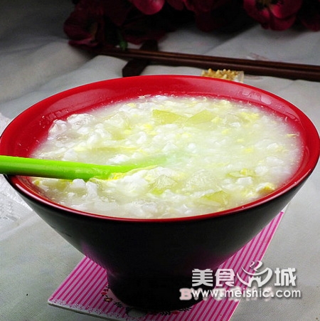 冬瓜蛋花粥