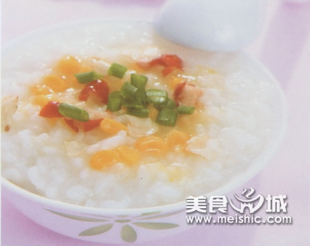 洋参红枣玉米粥