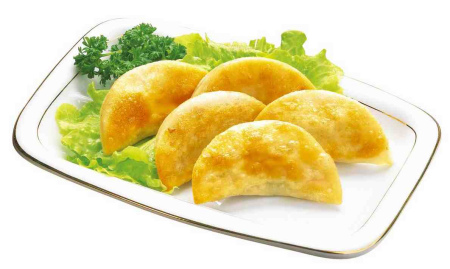 电饭煲煎锅贴的做法