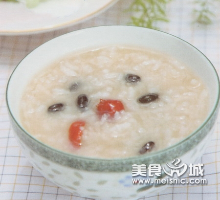 糯米黑豆粥