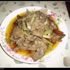泡辣猪肝的做法