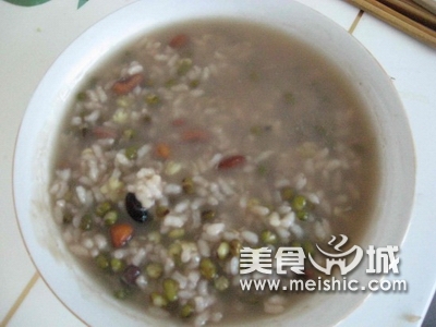(1)绿豆大米粥