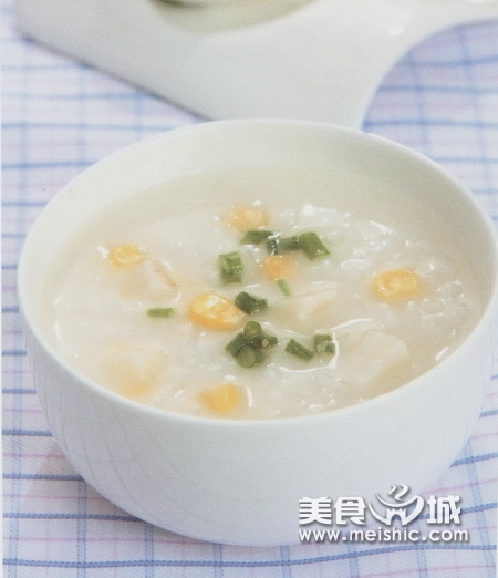玉米芋头粥