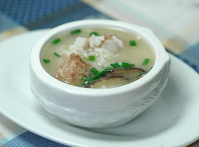 香菇松仁粥