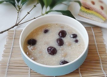 银杏莲子麦片粥