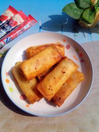 如何制作香蕉紫薯春卷