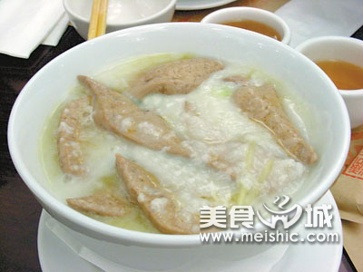 兔肝粥的做法步骤