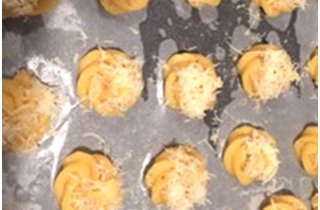咸味奶酪泡芙的4步制作方法