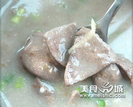 绿豆猪肝粥怎么做