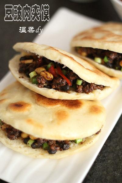 陕西明吃：豆豉肉夹馍的制作教程