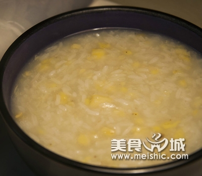 香蕉糯米粥的做法