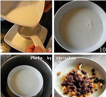 红豆桃仁双皮奶怎么做