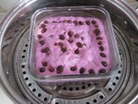蜜豆紫薯发糕怎么做？蜜豆紫薯发糕的10步做法