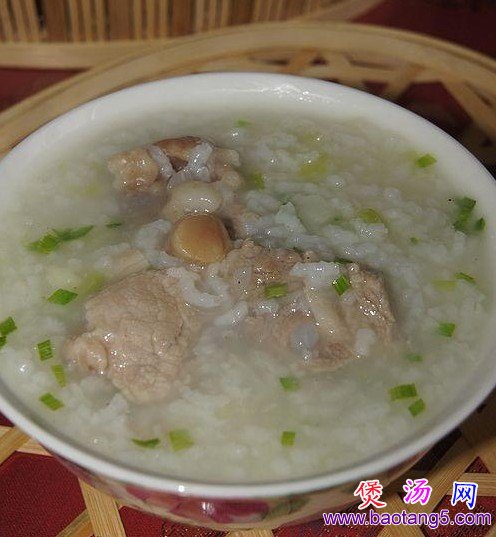 包菜排骨粥