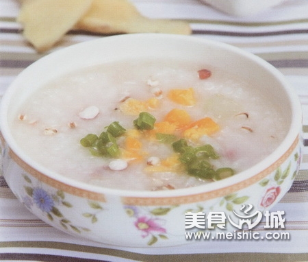 三宝蛋黄糯米粥