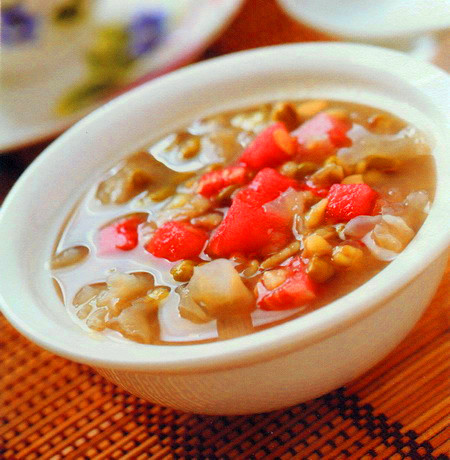 西瓜绿豆粥