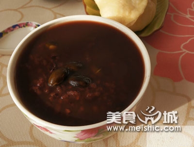 乌发粥的做法
