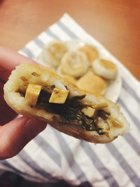 温州咸菜饼儿（扁儿）怎么做