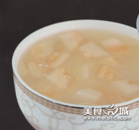 哈密瓜玉米粥