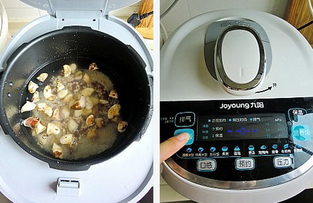 红豆薏仁菱角粥步骤2
