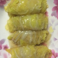 白菜卷鸡肉做法带图片