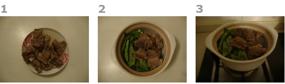 小白菜排骨汤
