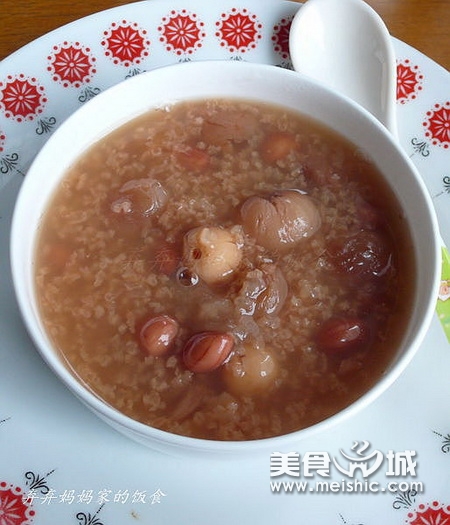 桂圆莲子粥的家常做法